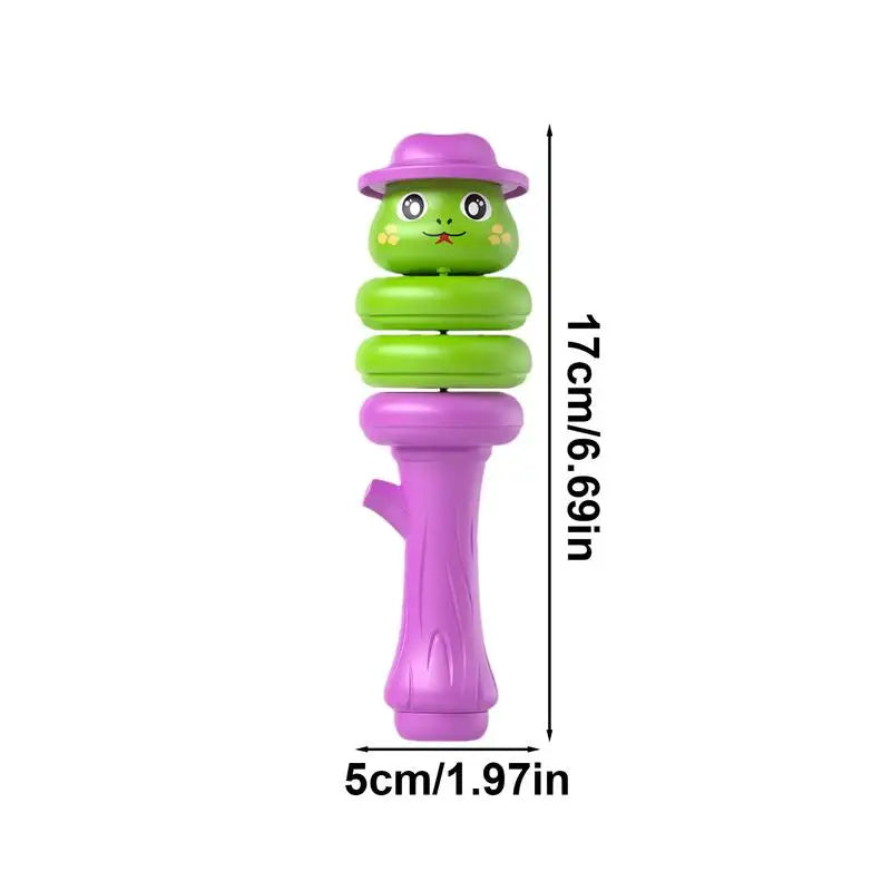 Cartoon Snake-Shaped Whistle Twisting Snake Rotating Duck Dragon Decompression Swinging Force Control Balance Toy - Korvel