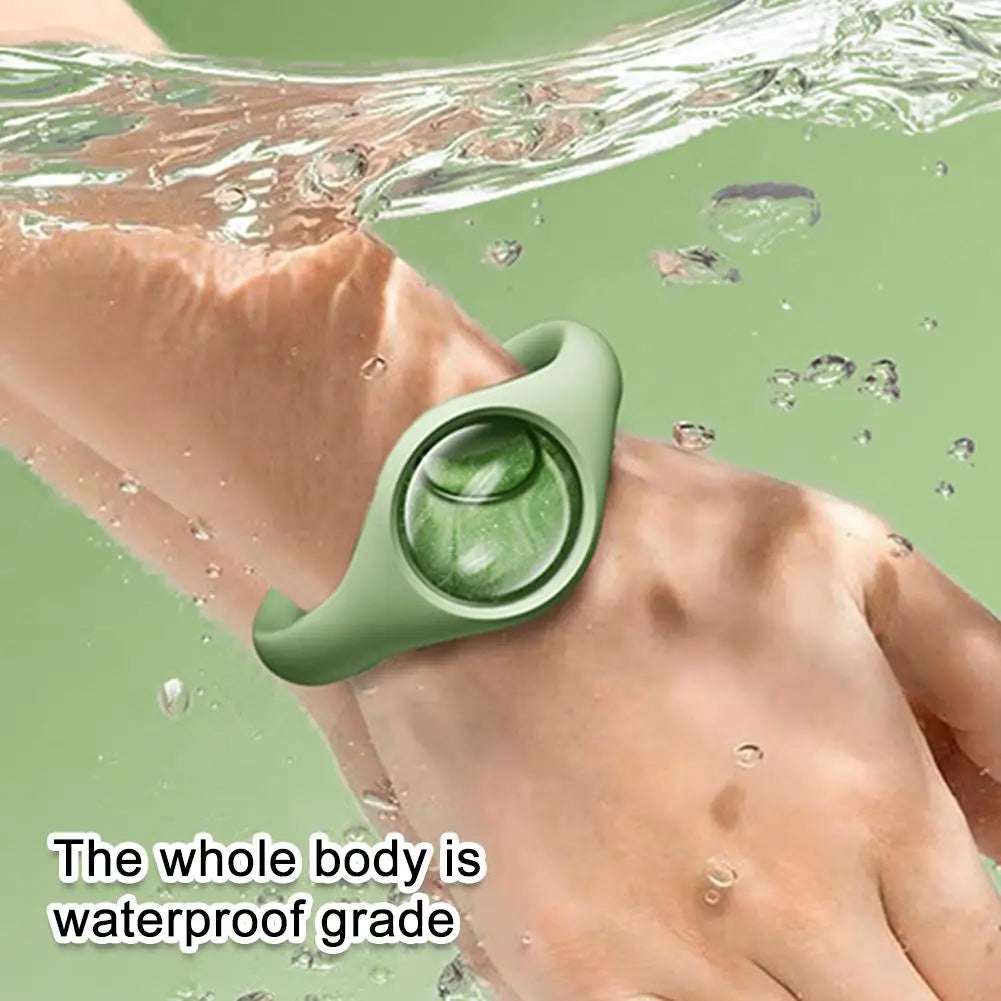 Pulsera portátil anti-mosquitos para protección al aire libre