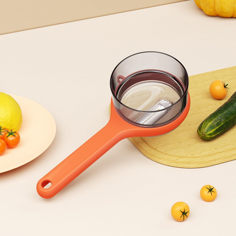 Multifunctional Manual Peeler with Storage Box