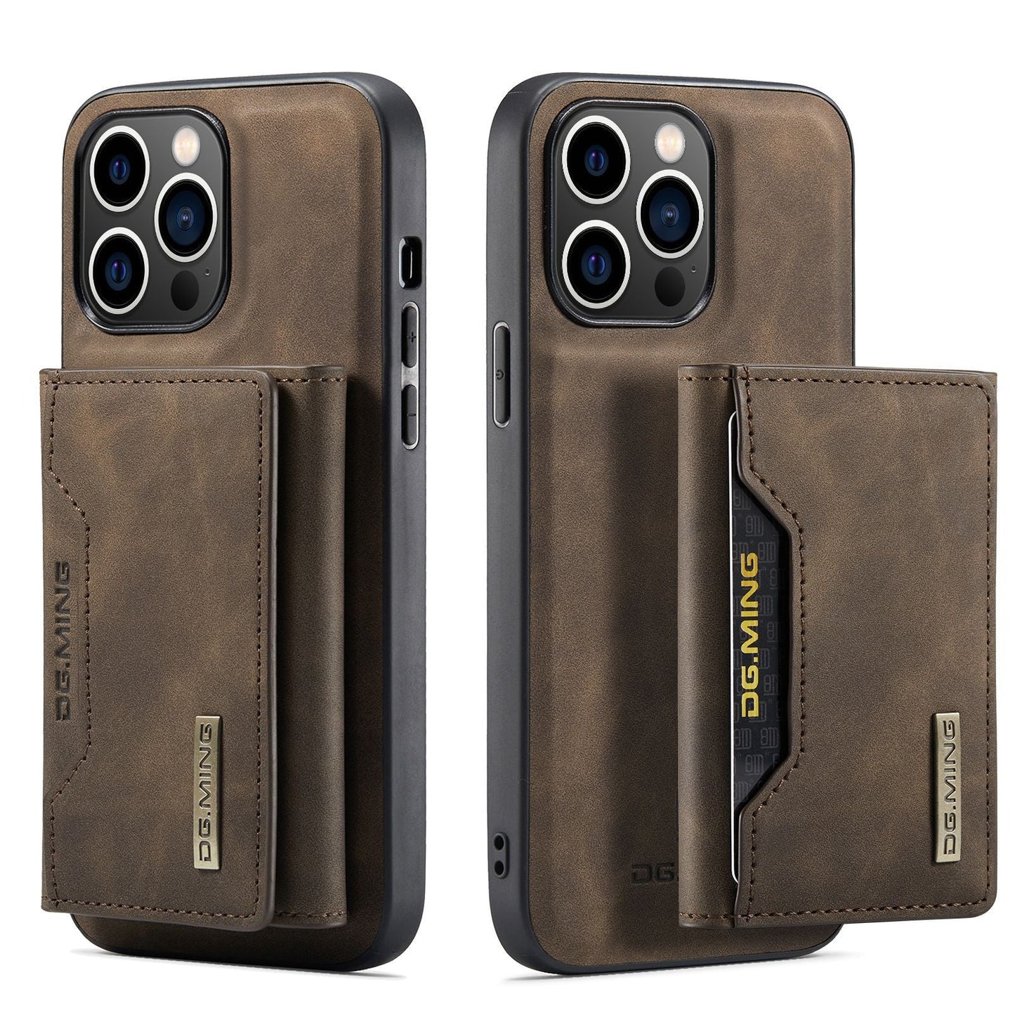 Applicable to iPhone14 Pro Max Split Card Case iP14 Plus Magnetic Card Case Protective Cover - Korvel