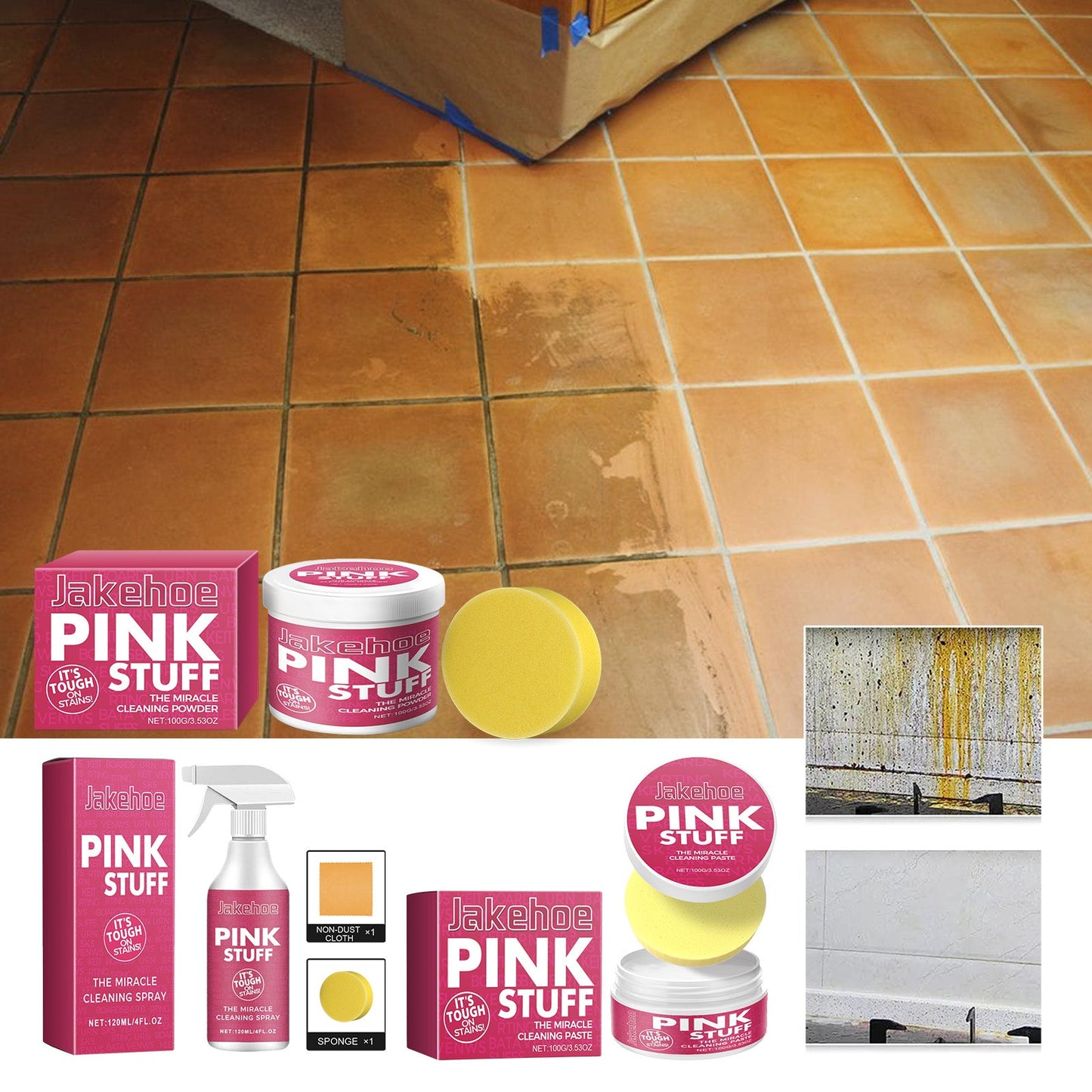 The Miracle Cleaning Paste, Kitchen Fume Cleaning Cream Powerful Multi-Effect Cleaning Oil Stains - Korvel