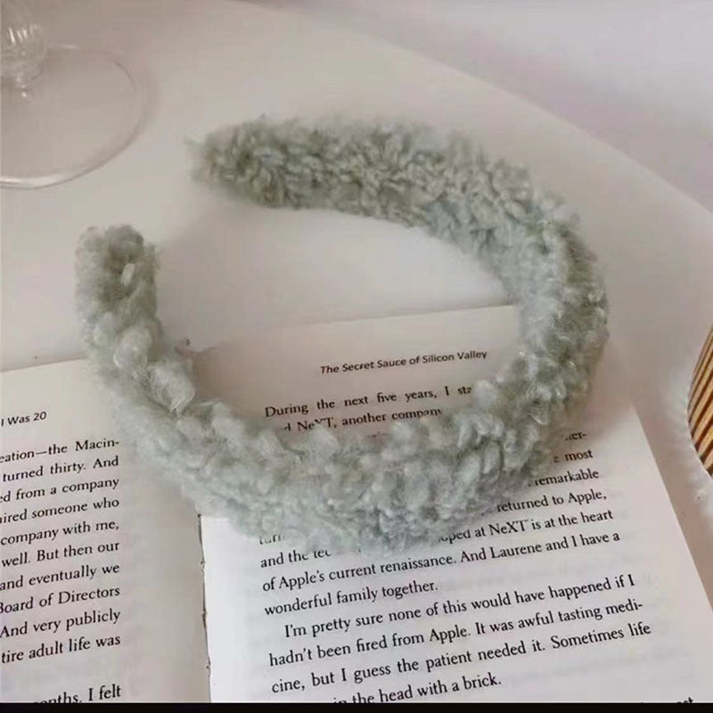 Plush headband hair clip - Korvel