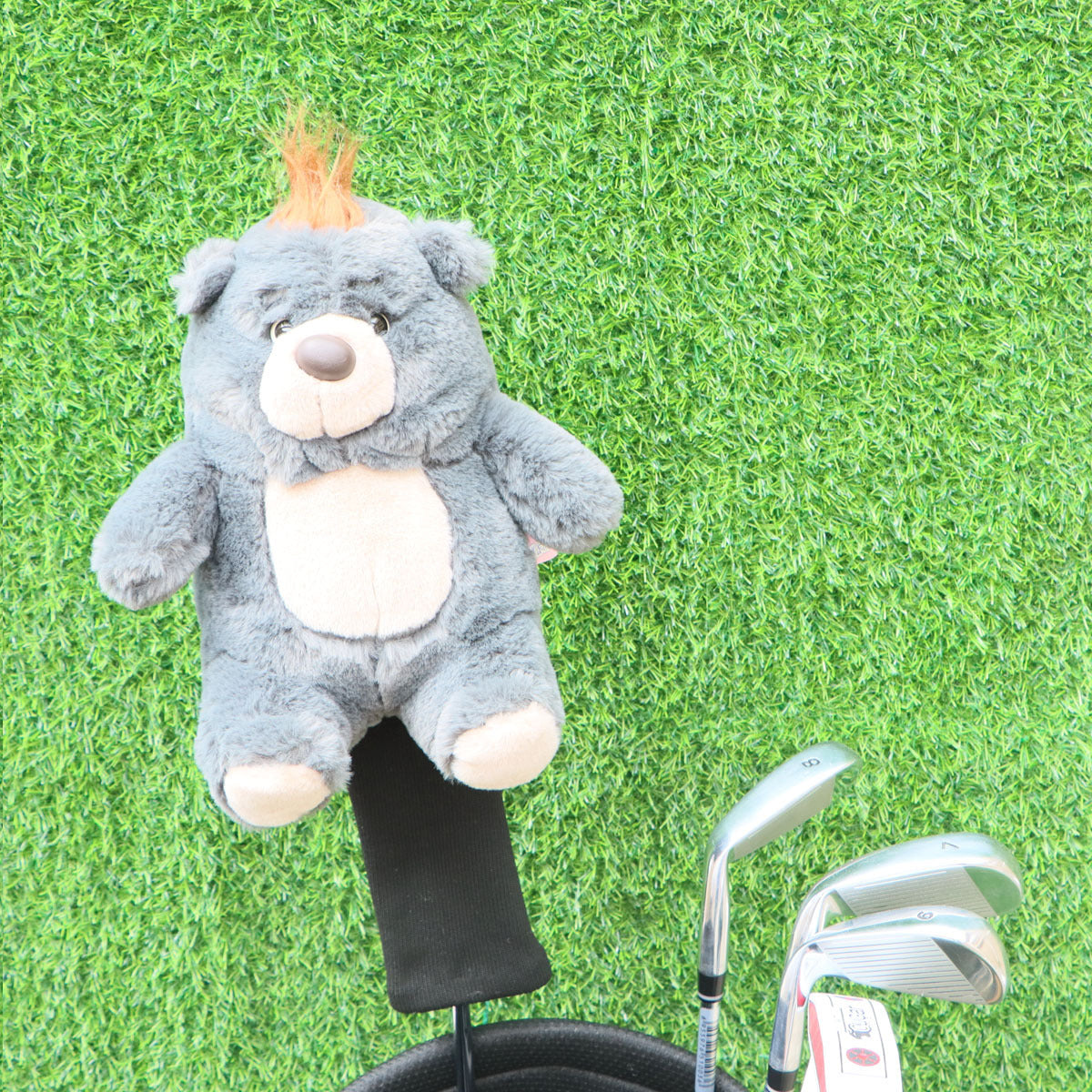 Golf club cover animal cap cover 3/5 wooden club cover - Korvel