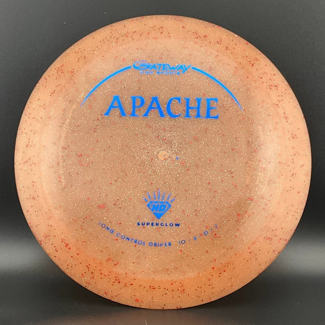 Controlador de Disco de Golf HD Superglow Metal Flake Apache