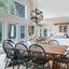 Farmhouse Chandelier Light Fixtures 4-Light Dining Room Light Fixtures Height Adjustable Rustic Wood Light - Korvel