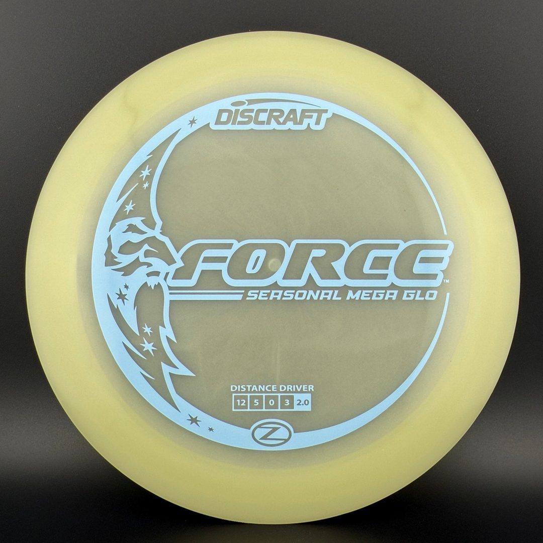 Mega Glo Force - Seasonal Glo Disc Golf Driver
