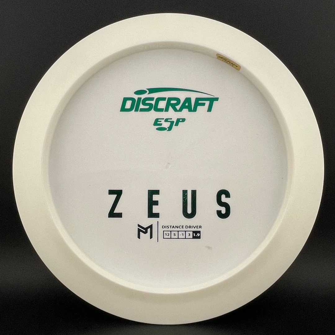 White ESP Zeus - Paul McBeth Signature Disc