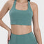 Square Neck Wide Strap Active Tank - Korvel