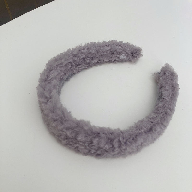 Plush headband hair clip - Korvel