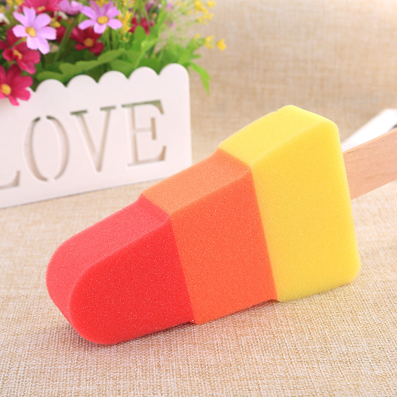 Esponja Cepillo Multi-Funcional en Forma de Helado para Limpiar