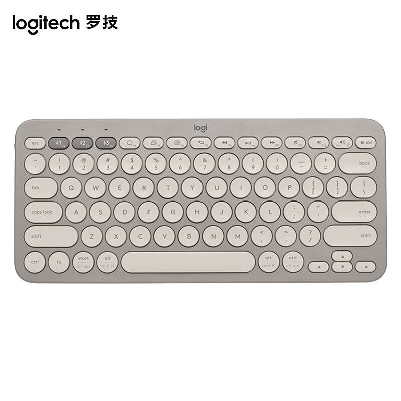 Logitech K380 Mini Bluetooth Wireless Keyboard Tablet Phone Pebble2+K390 Set - Korvel