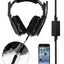 Suitable for Logitech ASTRO A10 A40 gaming headphones Ps4 connection cable headphone audio cable - Korvel