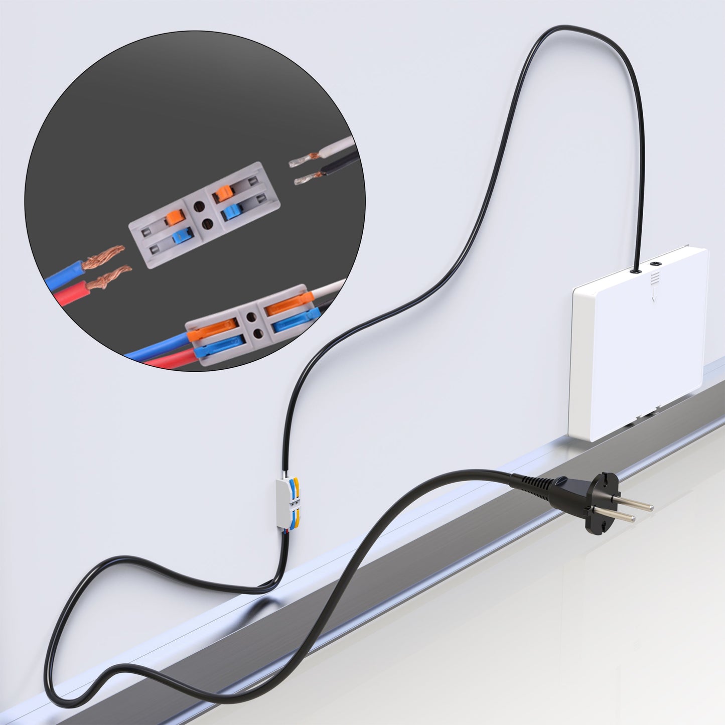 72x32 Inch LED Bathroom Mirror with 3 Color Modes