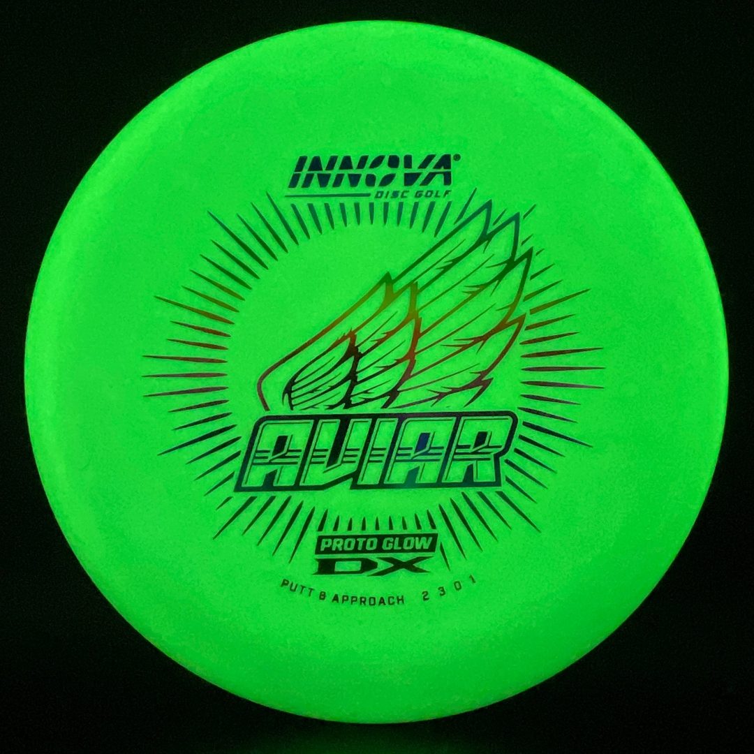 Proto Glow DX Aviar Disc Golf Putter