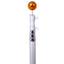 25FT segmented flagpole kit, ultra thick heavy-duty aluminum flagpole with top ball outdoor embedded flagpole - Korvel
