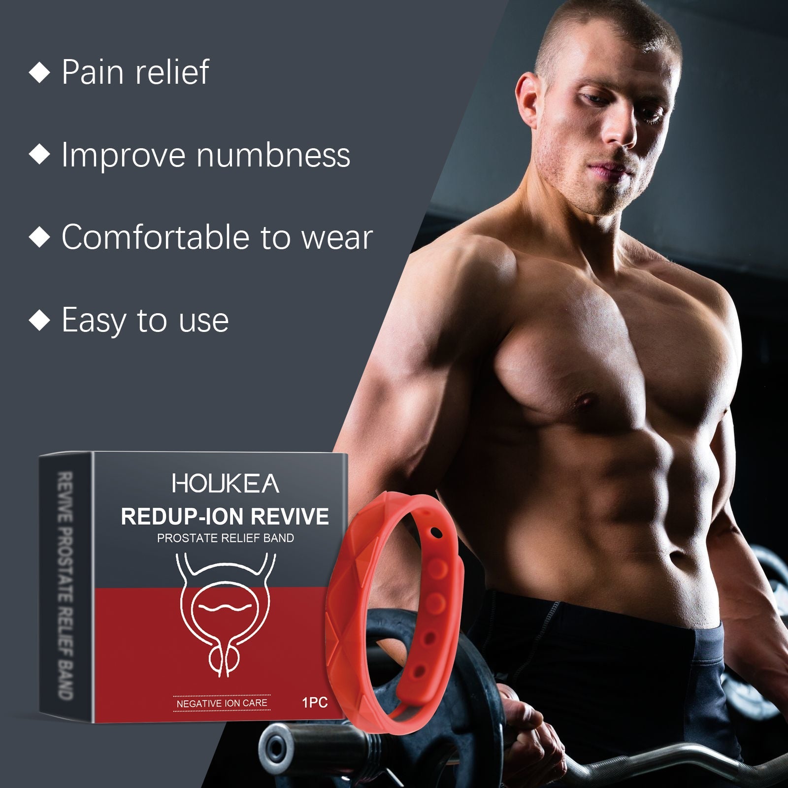 Men's Body Care Bracelet To Relieve Men's Discomfort Management Body Care Bracelet - Korvel