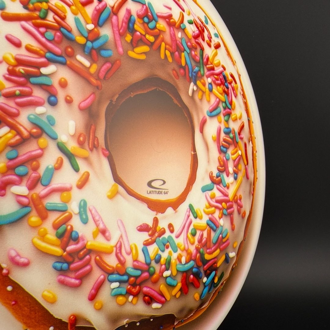 Gold River DecoDye Disc Golf Driver - Donut con Chispas