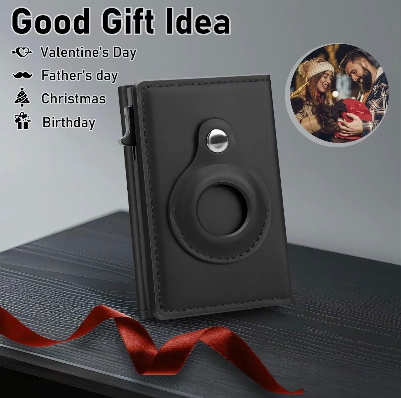 SlimGuard RFID Wallet - Minimalist Design & Security