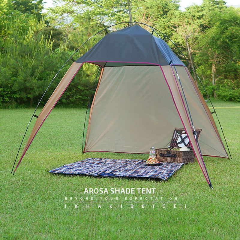 Pop Up Beach Tent Sun Shade Shelter Anti-UV Shelter Fully Automatic Folding Camping Tent - Korvel