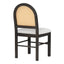 TREXM 5-Piece Retro Dining Set with Expandable Table & Chairs