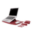 Laptop Bag PU Leather Sleeve Bag Waterproof Case For Macbook Air Pro 13 15 Portable Laptop Notebook Bag With Support Frame - Korvel