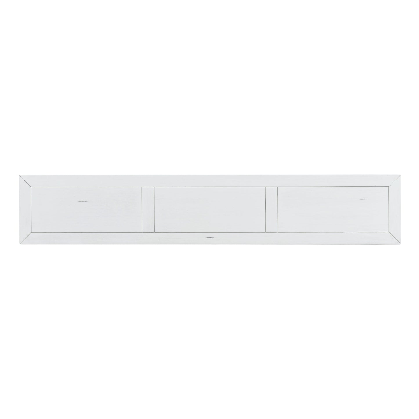 TREXM Rustic Entryway Console Table - 60" Long with Storage