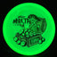 Disque de golf disc Malta Jawbreaker Z FLX Glo - Ezra Robinson