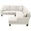 [VIDEO provided] [New] 108*85.5" Modern U Shape Sectional Sofa 7 Seat Fabric Sectional Sofa Set - Korvel
