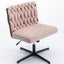 Premium Armless Pink Office Desk Chair