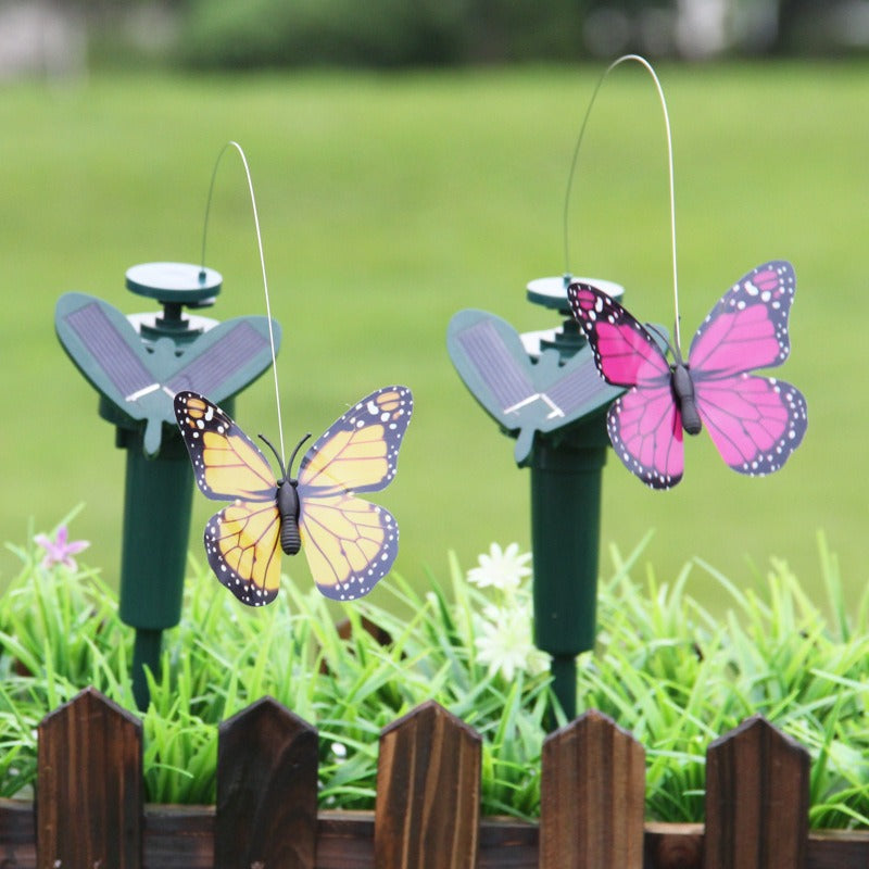 Solar Butterfly, Hummingbird, Horticulture, Countryside Mall, Shop Decoration Toys, Electric Flying Simulation Butterflies - Korvel