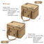 Outdoor storage bag, large - capacity foldable storage box, camping gear for picnic, portable, water - resistant - Korvel