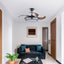 Modern Minimalist Invisible Ceiling Fan Light