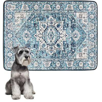 Scandinavian Minimalist Carpet Pet Mat, Stain-Resistant and Easy to Clean Sofa Coffee Table Mat, Urine-Proof Cat and Dog Pad - Korvel