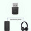 Suitable for PS5 Bluetooth wireless headphone adapter PC computer/PS5/PS4/Switch Bluetooth transmitter - Korvel