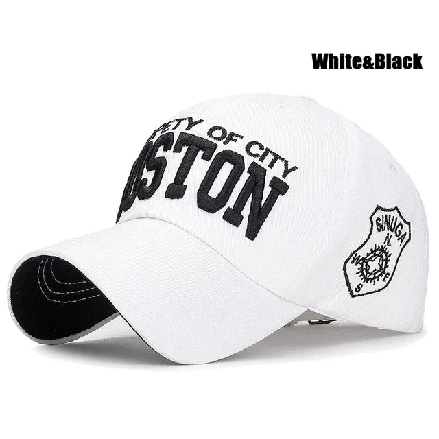 Soft Top Sports Baseball Cap Cotton 3D Embroidery Unisex Snapback Cap Tennis Hat Dad Cap - Korvel