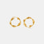 Titanium Steel Twisted Earrings - Korvel