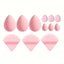 12Pcs Makeup Sponge Blender Beauty Egg Foundation Sponges Liquid Cream Cosmetic Puff Women Make Up Accessories Beauty Tools - Korvel