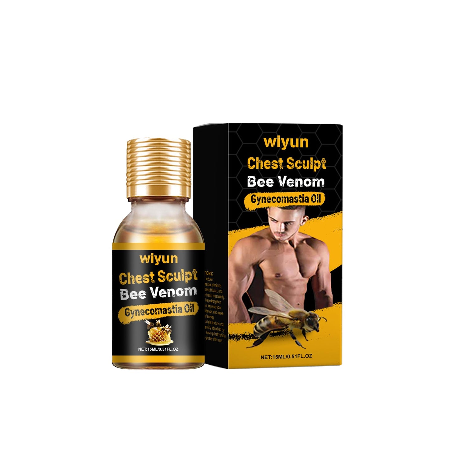 Men's Hydrating Chest Massage Oil