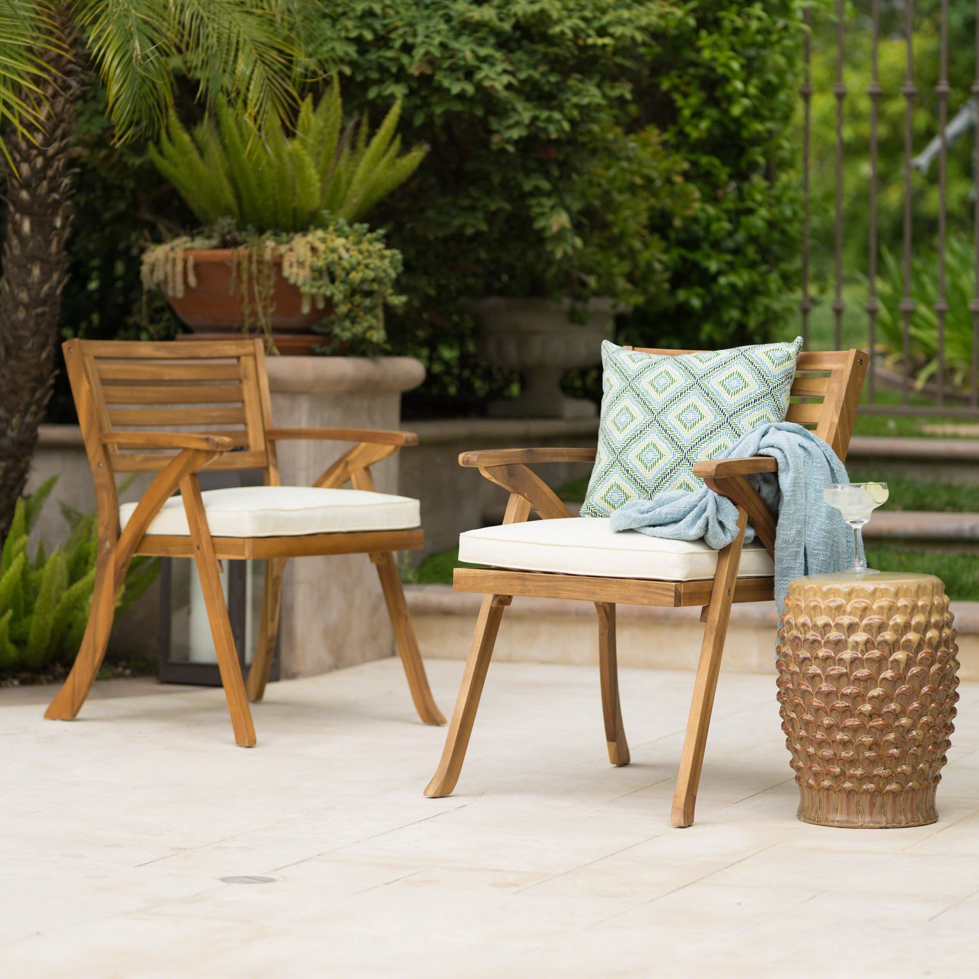 HERMOSA KD WOOD DINING CHAIR (set of 2) - Korvel