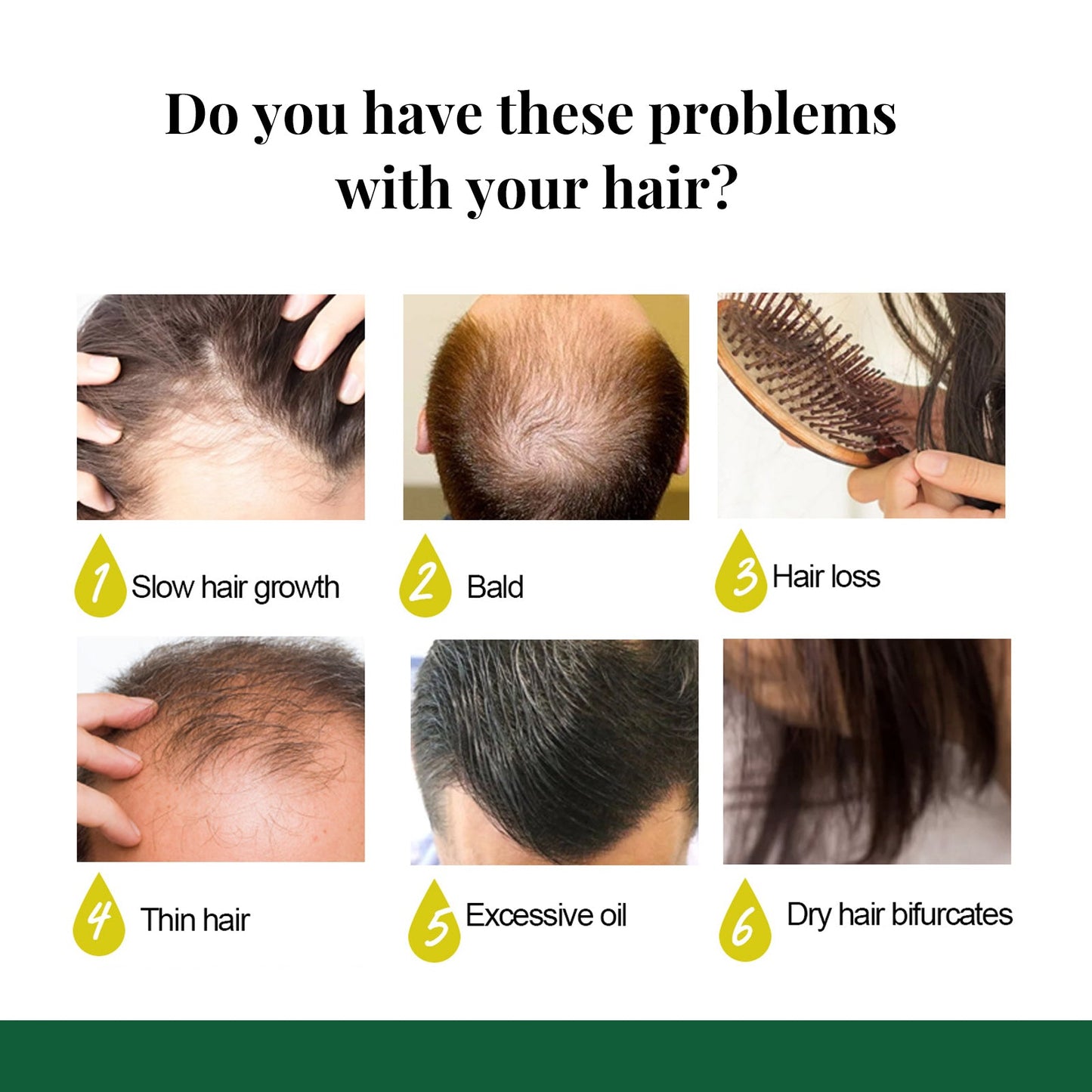 Spray para el cabello con jengibre para fortalecer y nutrir el cabello