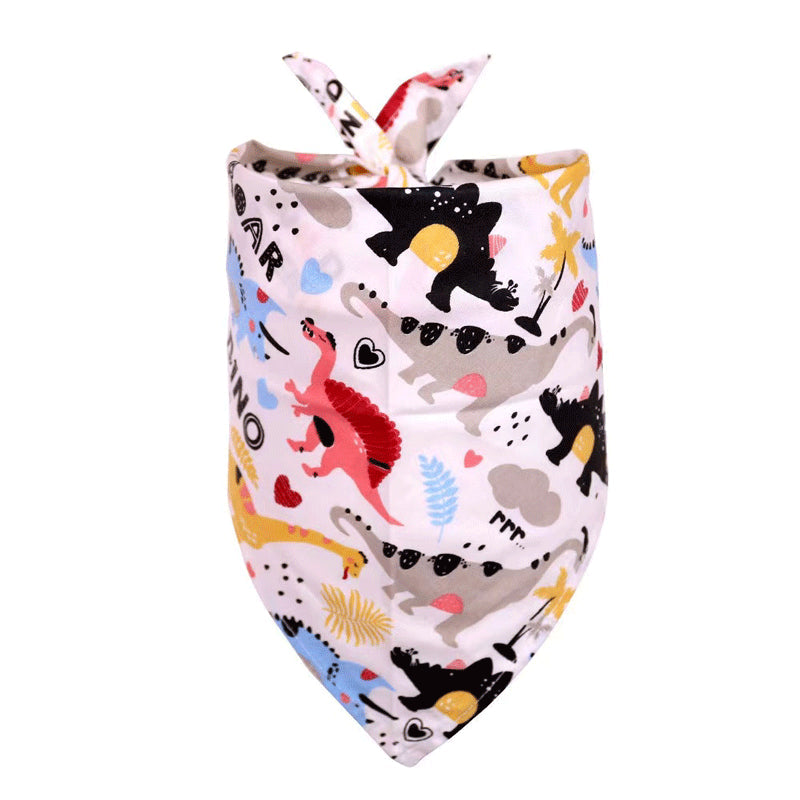 Bandana pour chien en coton premium style fruit