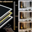 72x32 Inch LED Bathroom Mirror with 3 Color Modes