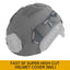 Housse de casque camouflage FAST SF Ultra-haut (Moyen)