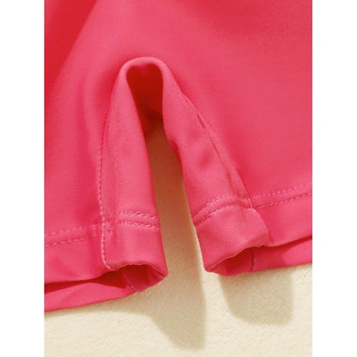Children's buoyancy swimsuit cute one-piece swimsuit for infants and young children floating zipper swimsuit for female babies - Korvel