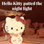 Kawaii Sanrio Hello Kitty Pat Night Light Girls Bedroom Bedlight Anime Hellokitty Night Lamp Desktop Decor Ornaments Girls Gift - Korvel