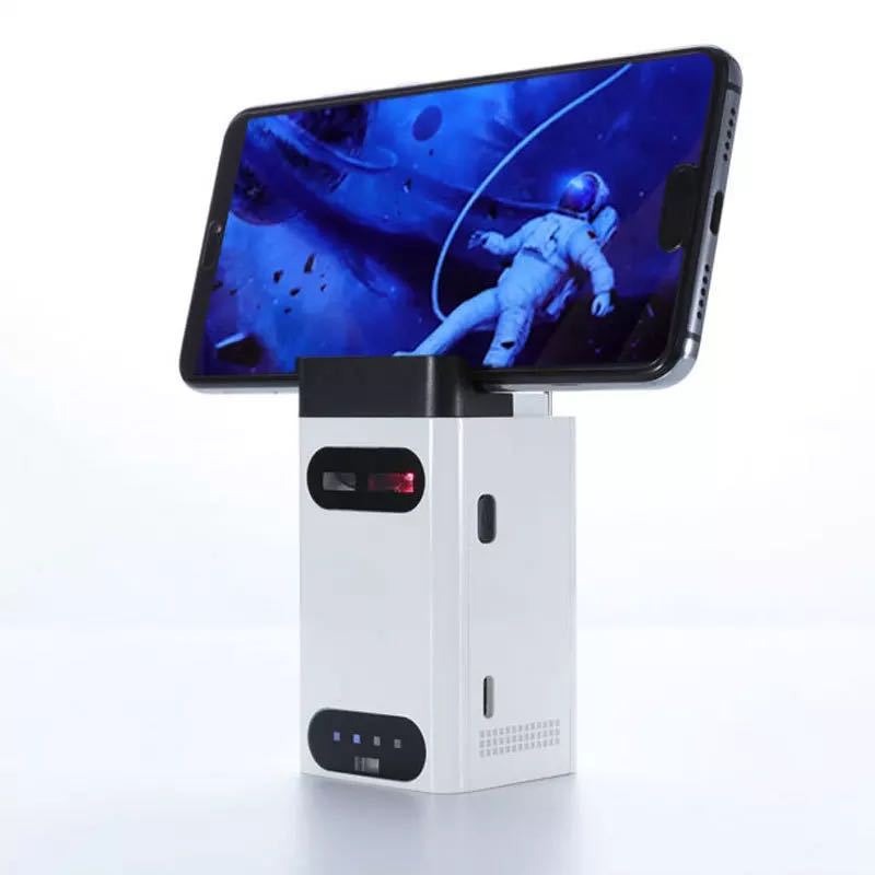 Bluetooth laser projection keyboard+mouse (set)+phone holder+mobile power supply - Korvel