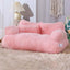 Luxury Plush Cat Bed Sofa for Small to Medium Pets
