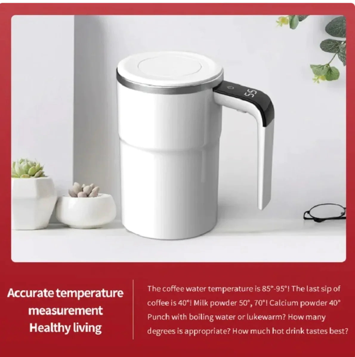 Tasse à café auto-mélangeante