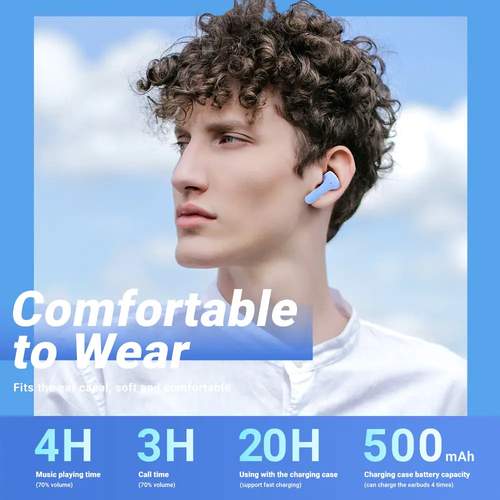 Auriculares TWS ACEFAST T6 - Auriculares Bluetooth 5.0 Inalámbricos
