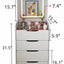 3-in-1 Compact Makeup Vanity Desk with Mirror